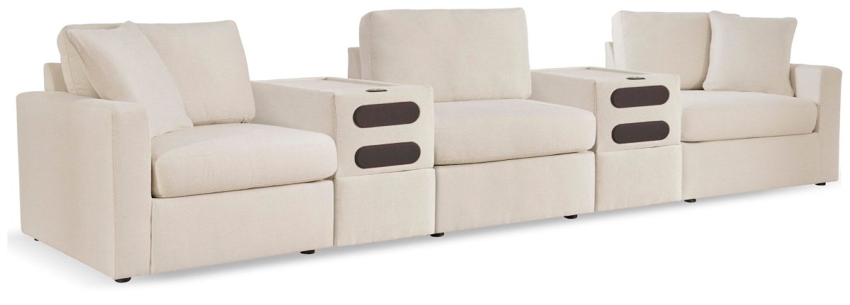 Modmax - Sectional - Oyster Stationary Sectionals by Signature Design by Ashley® - Walls Furniture & Mattress