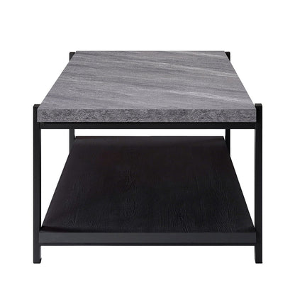 Linea - 3 Piece Occasional Set (1 Coffee & 2 End Tables) - Dark Gray Table Sets by New Classic - Walls Furniture & Mattress