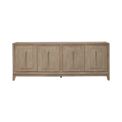 Brentwood - 78" TV Console - Sandstone TV Stands by Liberty Furniture - Walls Furniture & Mattress