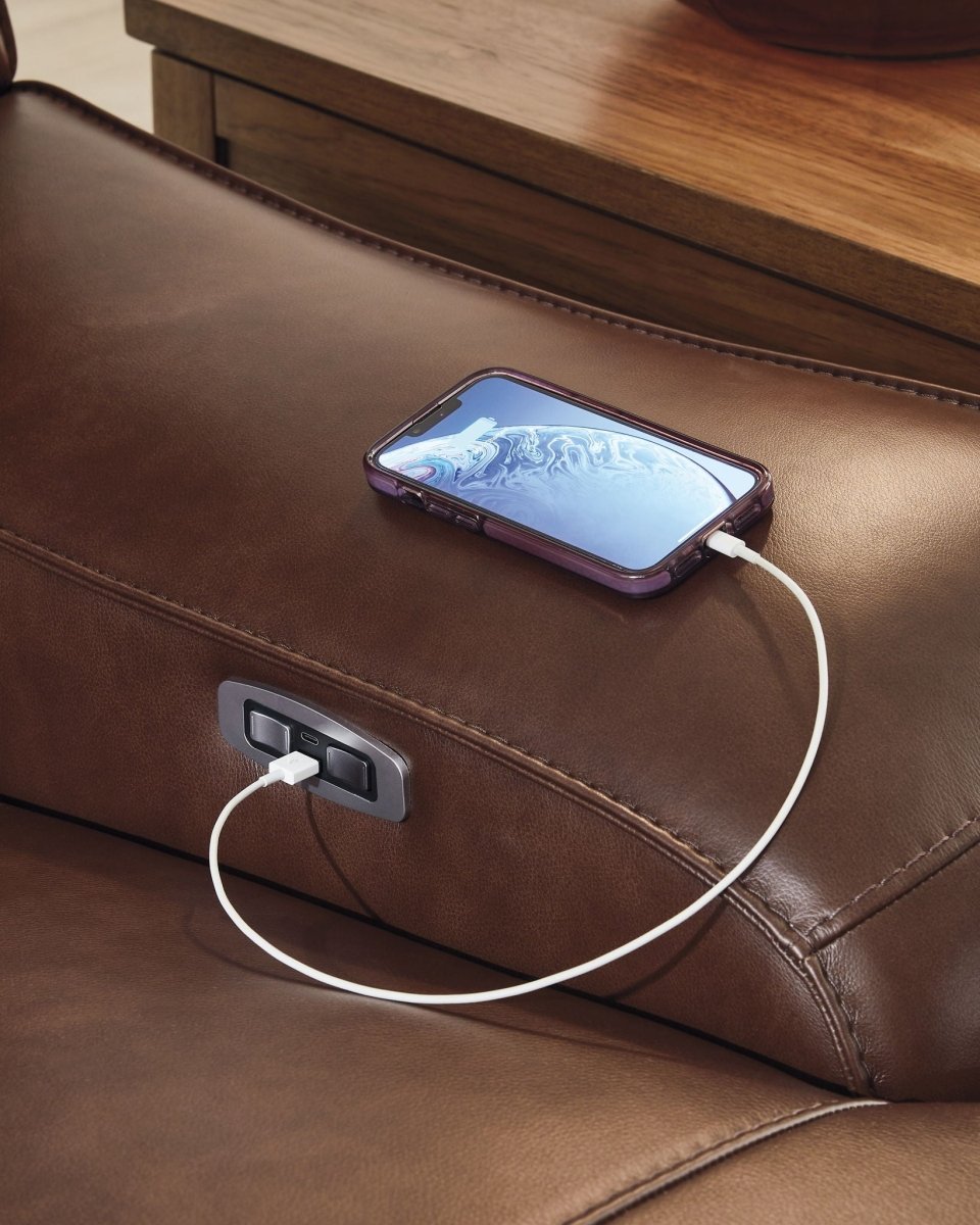 DeepWakes - Power Reclining Sectional Reclining Sectionals by Signature Design by Ashley® - Walls Furniture & Mattress