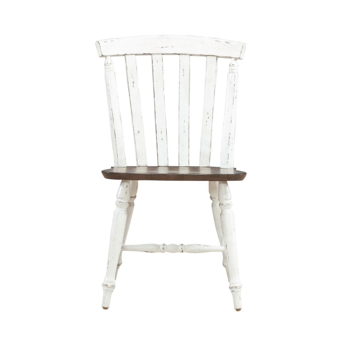 Al Fresco - Slat Back Side Chair (RTA) - White Side Chairs by Liberty Furniture - Walls Furniture & Mattress