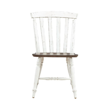 Al Fresco - Slat Back Side Chair (RTA) - White Side Chairs by Liberty Furniture - Walls Furniture & Mattress
