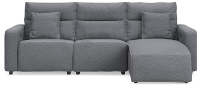 Modmax II - Reclining Sectional - Salt And Pepper Reclining Sectionals by Signature Design by Ashley® - Walls Furniture & Mattress