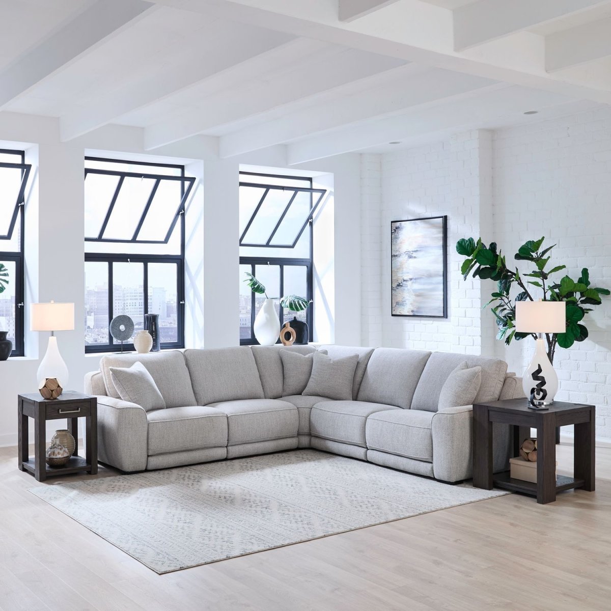 Blake - Living Room Sectional Reclining Sectionals by Liberty Furniture - Walls Furniture & Mattress