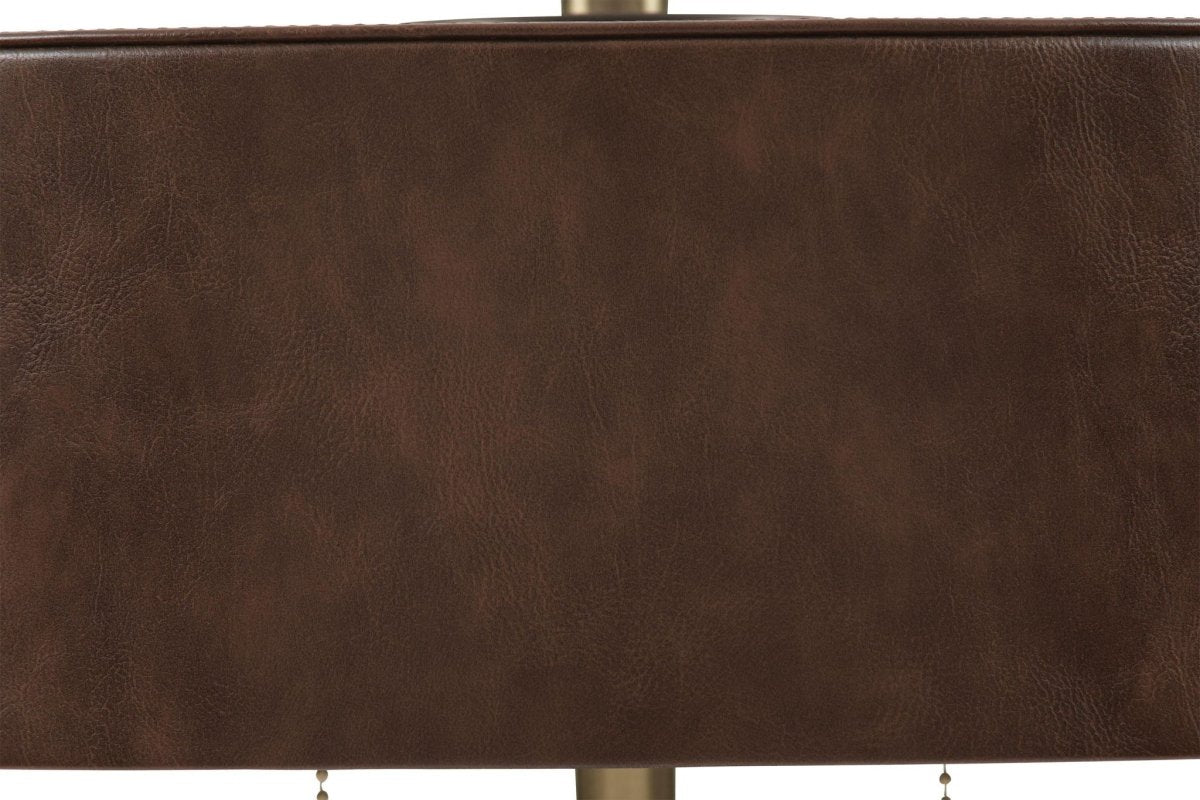 Arcmond - Metal Table Lamp - Brown / Gold Finish Table Lamps by Signature Design by Ashley® - Walls Furniture & Mattress