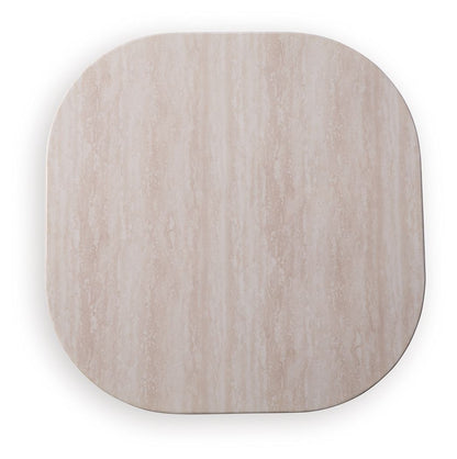 Dolan Creek - Square End Table - Beige / Brown End Tables by Signature Design by Ashley® - Walls Furniture & Mattress
