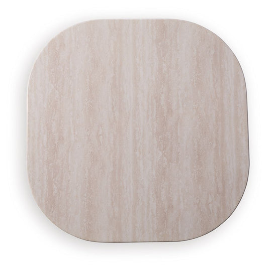 Dolan Creek - Square End Table - Beige / Brown End Tables by Signature Design by Ashley® - Walls Furniture & Mattress