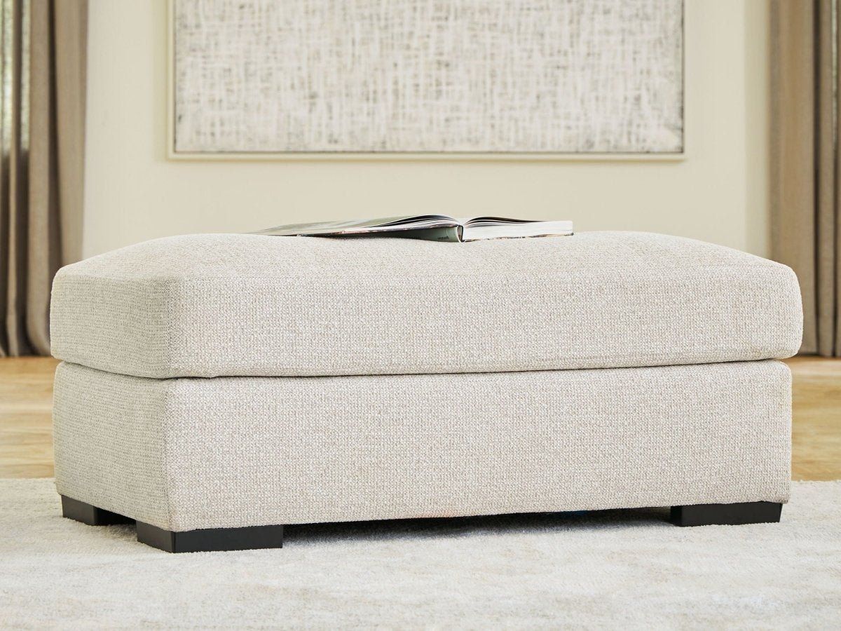 Conlee - Pike - Ottoman - Linen Upholstered Ottomans by Signature Design by Ashley® - Walls Furniture & Mattress