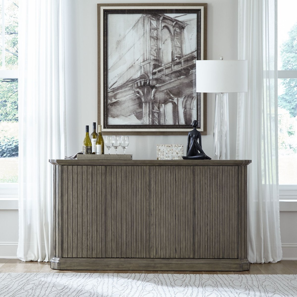 Westfield - Buffet - Light Brown Buffets by Liberty Furniture - Walls Furniture & Mattress