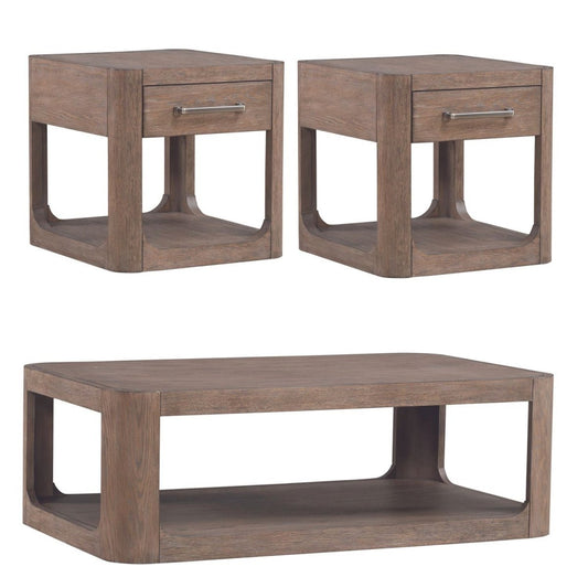 South Bend - 3 Piece Set - Brown Table Sets by Liberty Furniture - Walls Furniture & Mattress