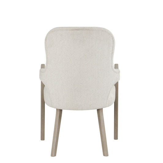 Gwendolyn - Upholstered Arm Chair (Set of 2) - Cerused Taupe Chair Sets by New Classic - Walls Furniture & Mattress