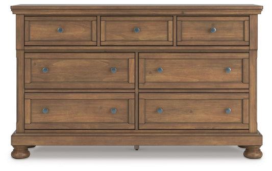 Feddinger - Dresser - Medium Brown Dressers by Signature Design by Ashley® - Walls Furniture & Mattress