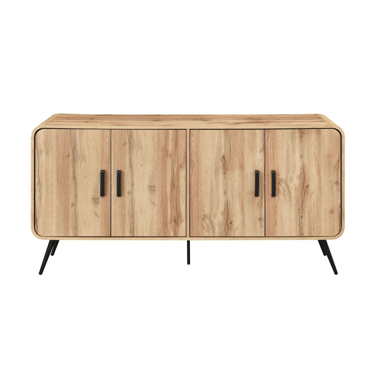 Rowan - 63" Sideboard/TV Console - Natural TV Stands by New Classic - Walls Furniture & Mattress