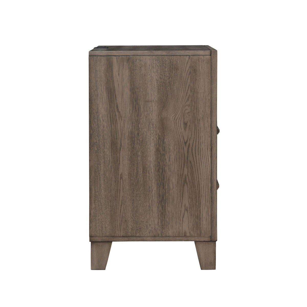 Harrisburg - 2 Drawer Nightstand - Walnut Accent Nightstands by New Classic - Walls Furniture & Mattress