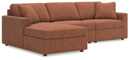 Modmax - L-Shaped Sectional - Spice Stationary Sectionals by Signature Design by Ashley® - Walls Furniture & Mattress