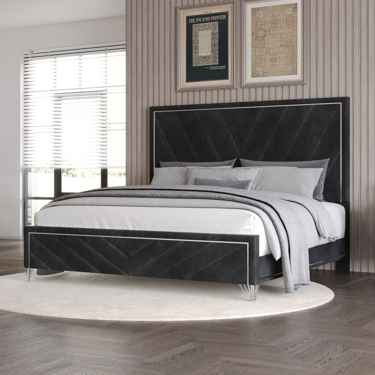 Ava - Bed Upholstered Beds by New Classic - Walls Furniture & Mattress