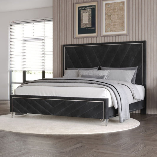 Ava - Bed Upholstered Beds by New Classic - Walls Furniture & Mattress