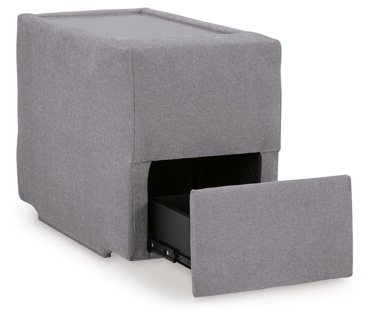 Modmax - Straight Sectional - Granite Stationary Sectionals by Signature Design by Ashley® - Walls Furniture & Mattress