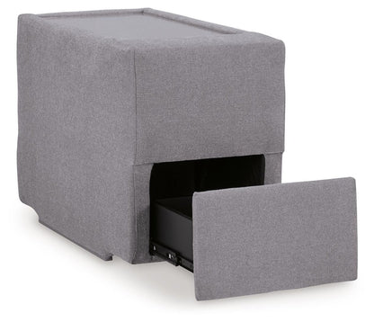 Modmax - Straight Sectional - Granite Stationary Sectionals by Signature Design by Ashley® - Walls Furniture & Mattress