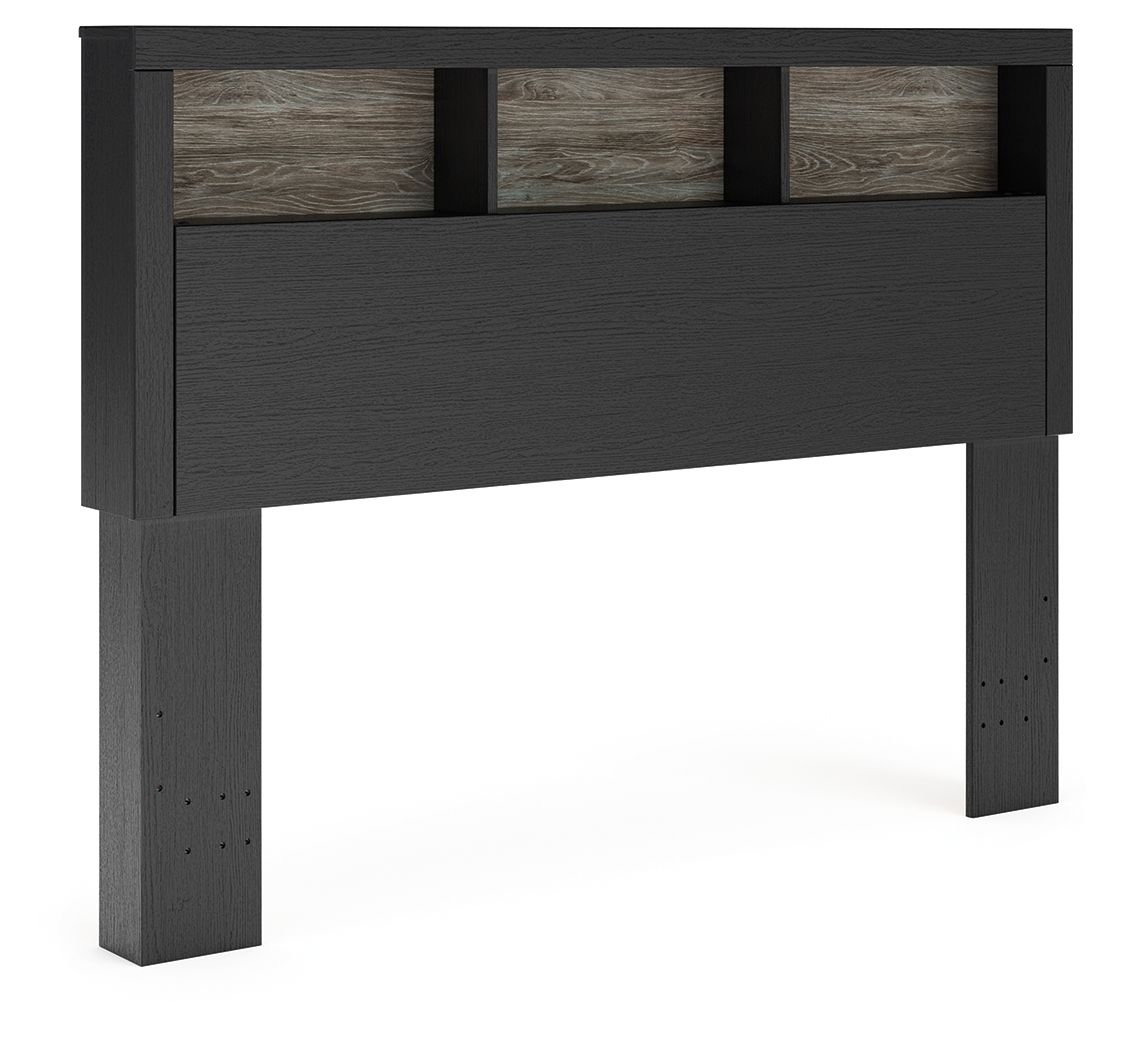 Broachmyn - Lighted Bookcase Headboard Bookcase Headboards by Signature Design by Ashley® - Walls Furniture & Mattress