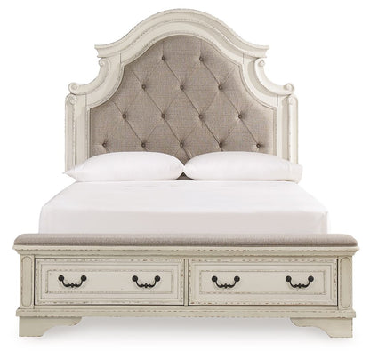Realyn - Storage Bed Upholstered Beds by Signature Design by Ashley® - Walls Furniture & Mattress