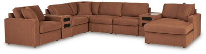 Modmax - U-Shaped Sectional - Spice Stationary Sectionals by Signature Design by Ashley® - Walls Furniture & Mattress