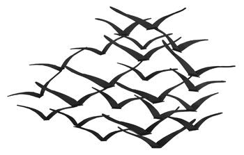 Jadiel - Indoor/Outdoor Wall Decor - Black Wall Decor by Signature Design by Ashley® - Walls Furniture & Mattress