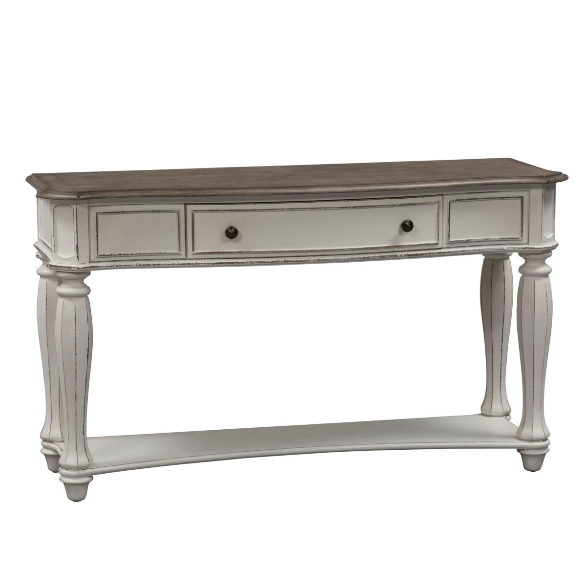 Magnolia Manor - Sofa Table - White Sofa Tables by Liberty Furniture - Walls Furniture & Mattress