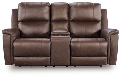 Bleckley - Power Reclining Loveseat With Console / Adjustable Headrest Reclining Loveseats by Signature Design by Ashley® - Walls Furniture & Mattress
