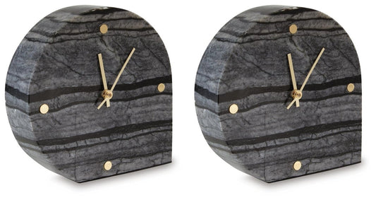 Janmour - Table Clock Tabletop Clocks by Signature Design by Ashley® - Walls Furniture & Mattress