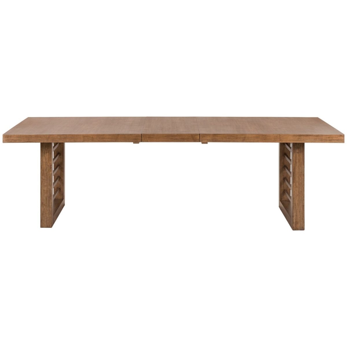 Shaker Lakes - Double Pedestal Table Set - Harvest Brown Dining Tables with Extensions by Liberty Furniture - Walls Furniture & Mattress