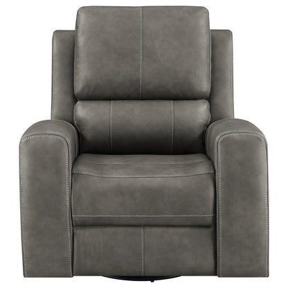 Brickston - Triple Power Swivel Glider Recliner Swivel Glider Chairs by Coaster Fine Furniture - Walls Furniture & Mattress
