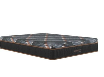 Copper Hybrid Plush Smooth Top King Mattress Hybrid Mattresses by Spring Air - Walls Furniture & Mattress