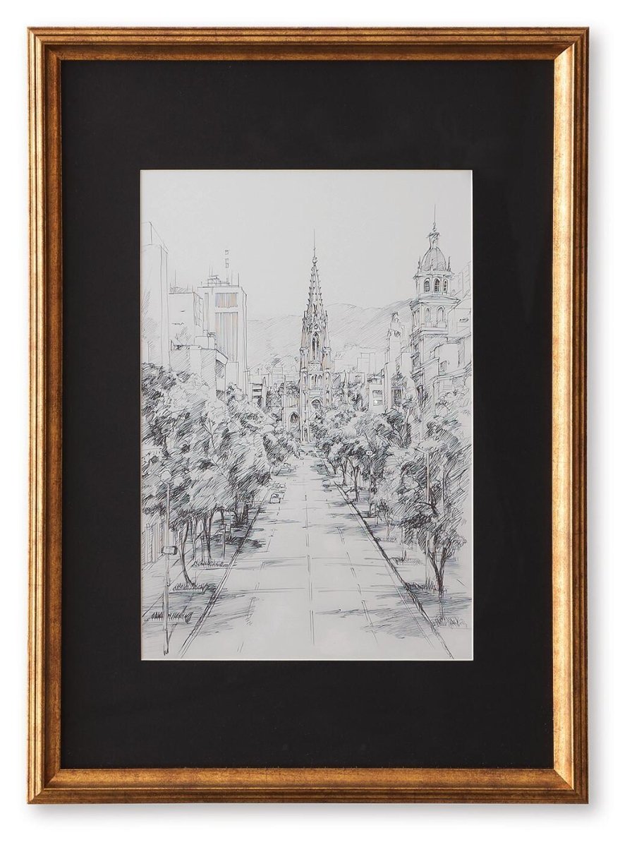 Lemmill - Wall Art - Black / White Framed Prints by Signature Design by Ashley® - Walls Furniture & Mattress