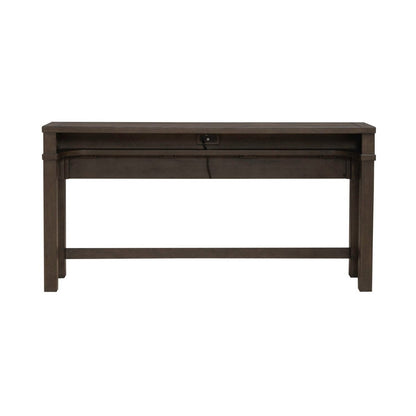 Cascade Falls - Console Bar Table - Satin Espresso Console Tables by Liberty Furniture - Walls Furniture & Mattress