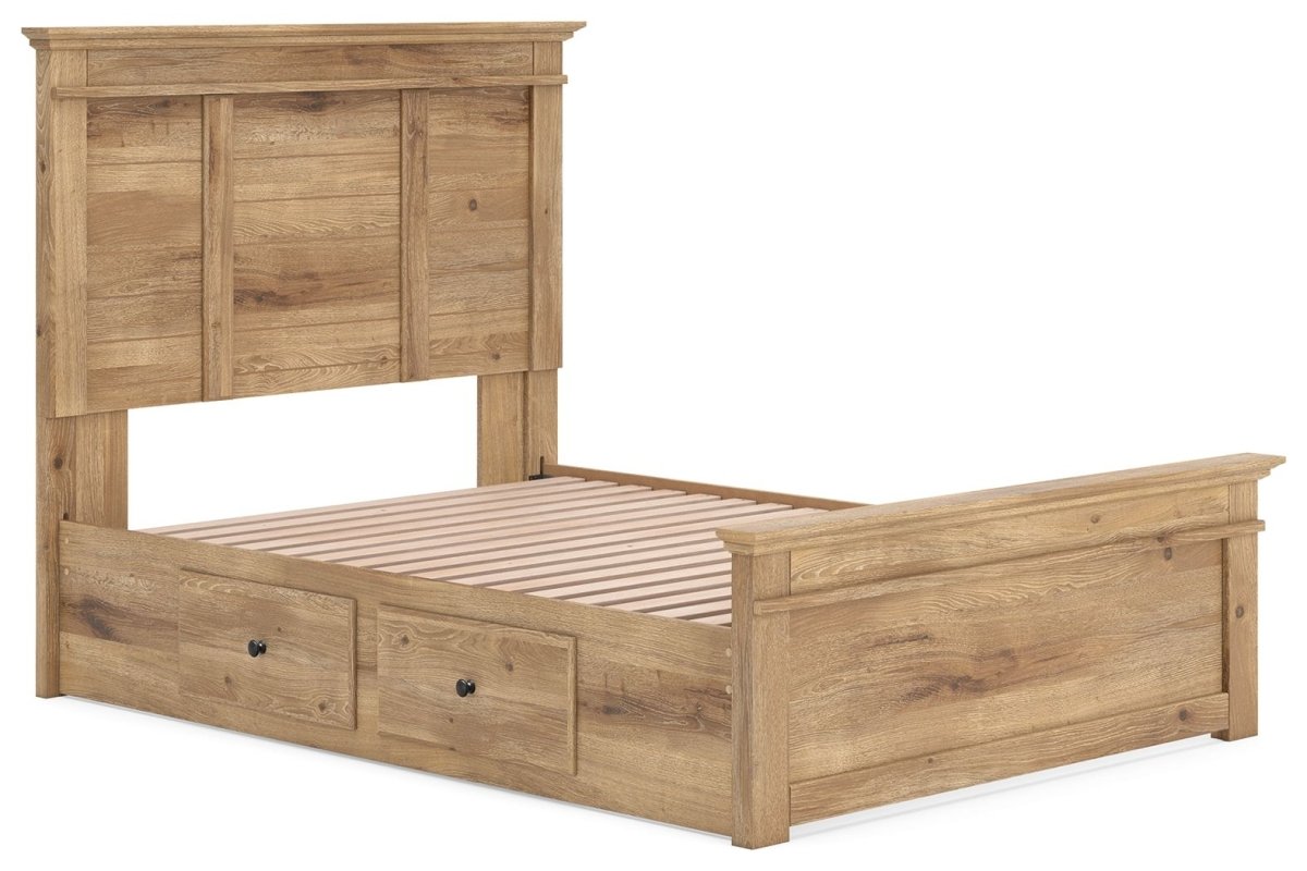 Makidern - Panel Storage Bed With Under Bed Storage Unit Storage Beds by Signature Design by Ashley® - Walls Furniture & Mattress