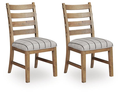 Ridgester - Dining Upholstered Side Chair (Set of 2) Chair Sets by Benchcraft® - Walls Furniture & Mattress