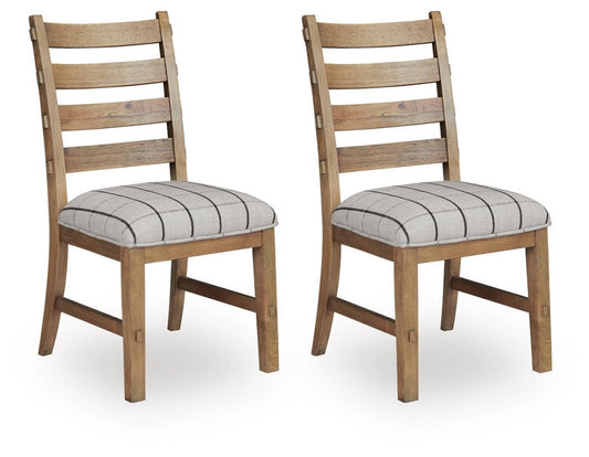 Ridgester - Dining Upholstered Side Chair (Set of 2) Chair Sets by Benchcraft® - Walls Furniture & Mattress
