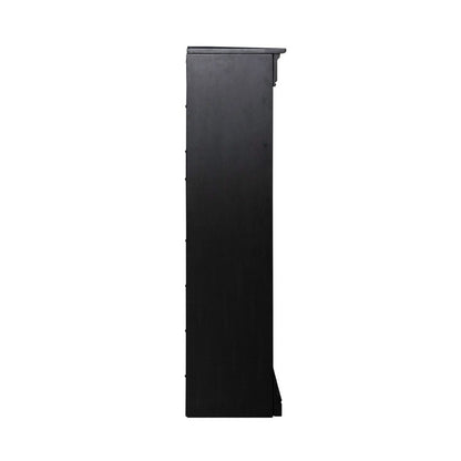 Meritage - 48" Bookcase - Aged Charcoal Standard Bookcases by Liberty Furniture - Walls Furniture & Mattress