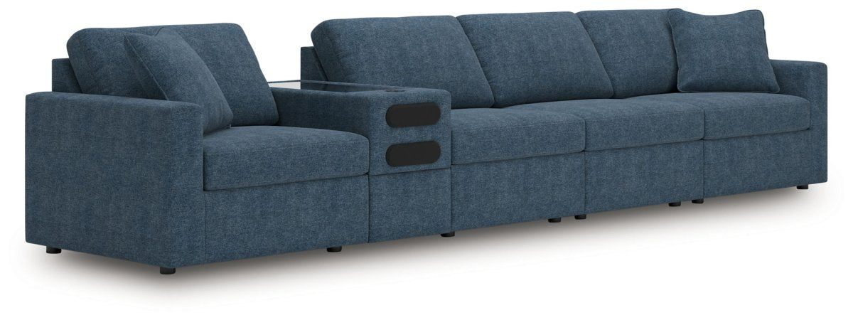 Modmax - Ink - Sectional Stationary Sectionals by Signature Design by Ashley® - Walls Furniture & Mattress