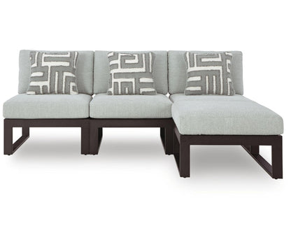 Beachloft - Outdoor Sectional Stationary Sectionals by Signature Design by Ashley® - Walls Furniture & Mattress