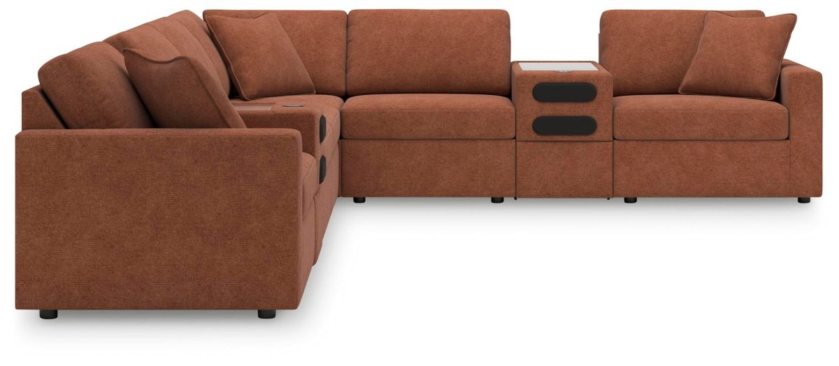 Modmax - Sectional - Spice Stationary Sectionals by Signature Design by Ashley® - Walls Furniture & Mattress