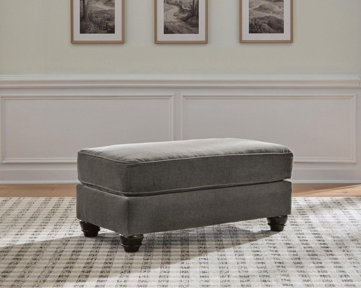 Tallow Creek - Ottoman - Shadow Upholstered Ottomans by Signature Design by Ashley® - Walls Furniture & Mattress
