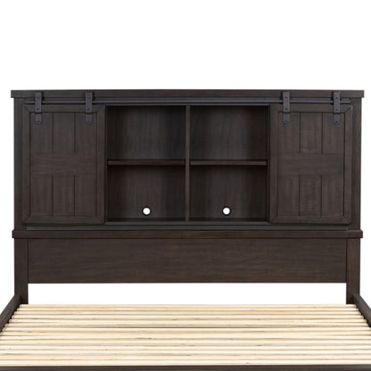 Thornwood Hills - Headboard Bookcase Headboards by Liberty Furniture - Walls Furniture & Mattress