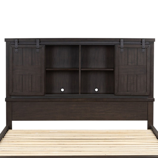 Thornwood Hills - Headboard Bookcase Headboards by Liberty Furniture - Walls Furniture & Mattress