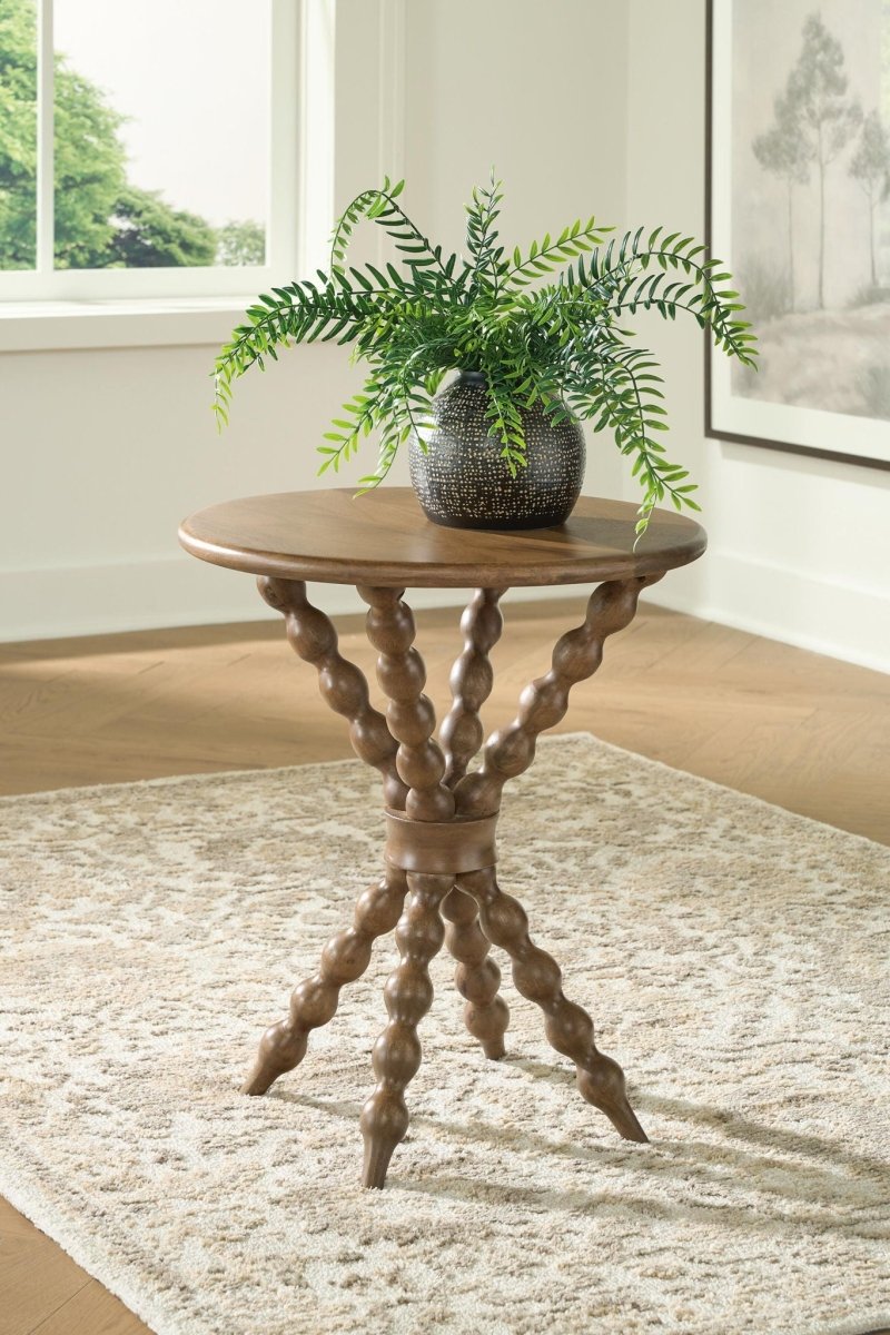 Jadner - Accent Table - Light Brown Accent Tables by Signature Design by Ashley® - Walls Furniture & Mattress