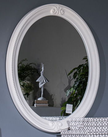 Kozlani - White - Bedroom Mirror Bedroom Mirrors by Signature Design by Ashley® - Walls Furniture & Mattress