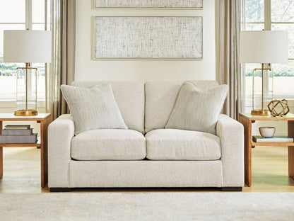 Conlee - Pike - Loveseat - Linen Stationary Loveseats by Signature Design by Ashley® - Walls Furniture & Mattress