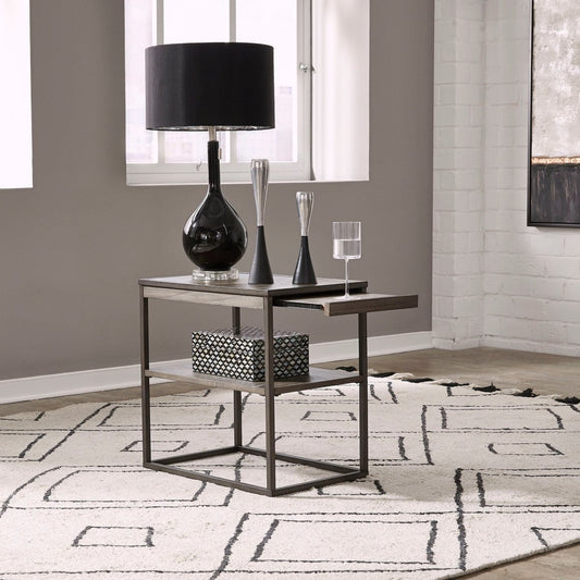 Jamestown - Chair Side Table - Tobacco Chair Side Tables by Liberty Furniture - Walls Furniture & Mattress