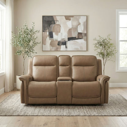 Cora - Loveseat With Console P3 & ZG Reclining Loveseats by Liberty Furniture - Walls Furniture & Mattress